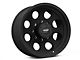 Pro Comp Wheels 69 Series Vintage Flat Black 8-Lug Wheel; 17x9; -6mm Offset (07-10 Sierra 2500 HD)