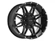 Pro Comp Wheels Blockade Gloss Black Milled 8-Lug Wheel; 20x9.5; -6mm Offset (07-10 Sierra 2500 HD)