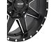 Pro Comp Wheels Quick 8 Satin Black Milled 8-Lug Wheel; 20x9; 0mm Offset (07-10 Sierra 2500 HD)