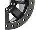 Pro Comp Wheels Trilogy Race Satin Black 8-Lug Wheel; 17x9; -6mm Offset (07-10 Sierra 2500 HD)