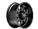 Pro Comp Wheels Trilogy Satin Black 8-Lug Wheel; 17x9; -6mm Offset (07-10 Sierra 2500 HD)