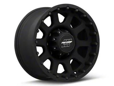 Pro Comp Wheels 32 Series Bandido Flat Black 8-Lug Wheel; 17x9; -6mm Offset (07-10 Sierra 3500 HD SRW)