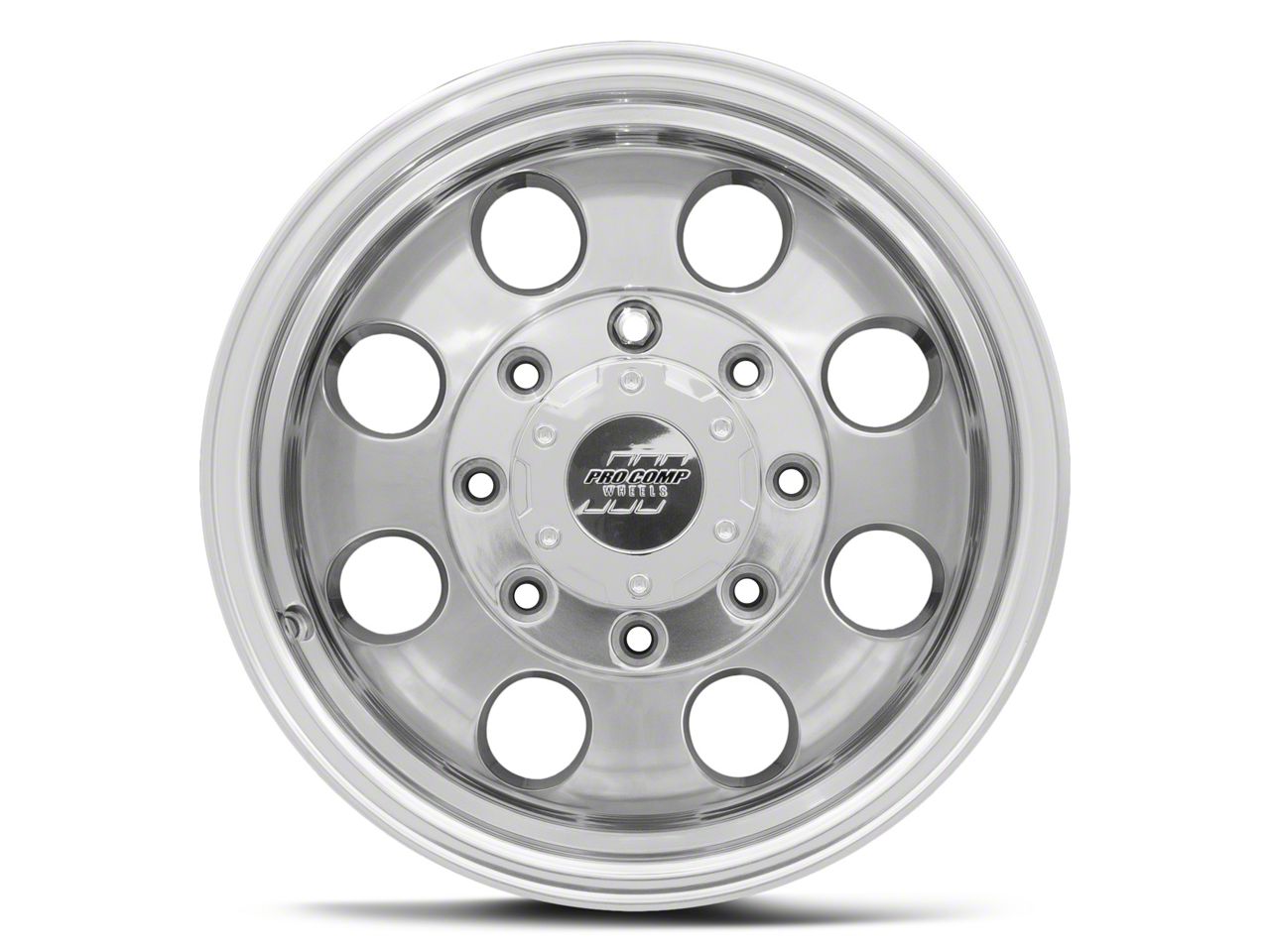 shu グラプロ RL Pro Comp Wheels Sierra 3500 69 Series Vintage Polished 8-Lug
