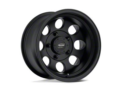 Pro Comp Wheels Vintage Flat Black 8-Lug Wheel; 16x8; 0mm Offset (07-10 Sierra 3500 HD SRW)
