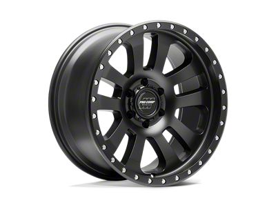 Pro Comp Wheels Prodigy Matte Black 8-Lug Wheel; 18x9; 0mm Offset (07-10 Silverado 2500 HD)