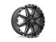 Pro Comp Wheels Quick 8 Satin Black Milled 8-Lug Wheel; 20x9; 0mm Offset (20-24 Silverado 2500 HD)