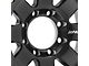 Pro Comp Wheels Trilogy Race Satin Black 8-Lug Wheel; 17x9; -6mm Offset (07-10 Silverado 2500 HD)
