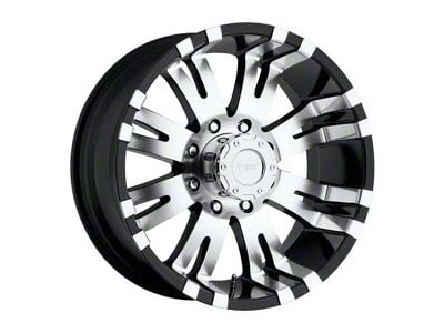 Pro Comp Wheels 01 Series Gloss Black Machined 8-Lug Wheel; 18x9.5; -19mm Offset (07-10 Silverado 3500 HD SRW)
