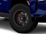 Pro Comp Wheels 01 Series Satin Black 6-Lug Wheel; 17x9; -6mm Offset (21-26 Tahoe)
