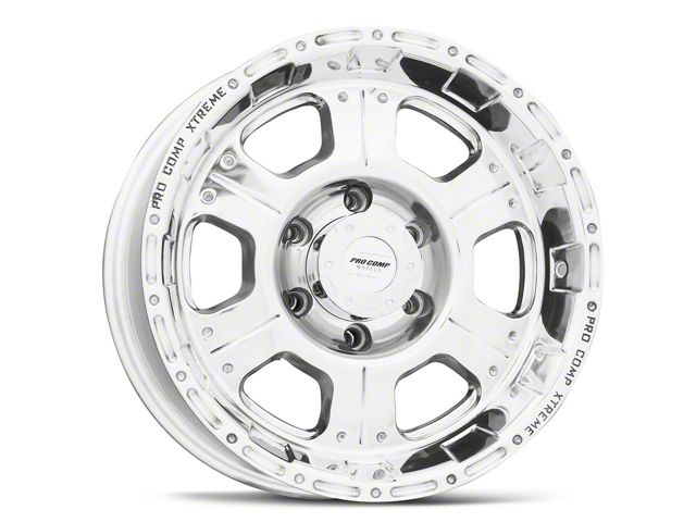 Pro Comp Wheels Kore Polished 6-Lug Wheel; 17x8; 0mm Offset (21-24 Tahoe)