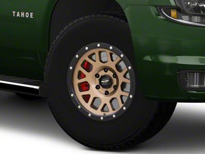 Pro Comp Wheels Vertigo Matte Bronze with Black Lip 6-Lug Wheel; 17x9; -6mm Offset (15-20 Tahoe)