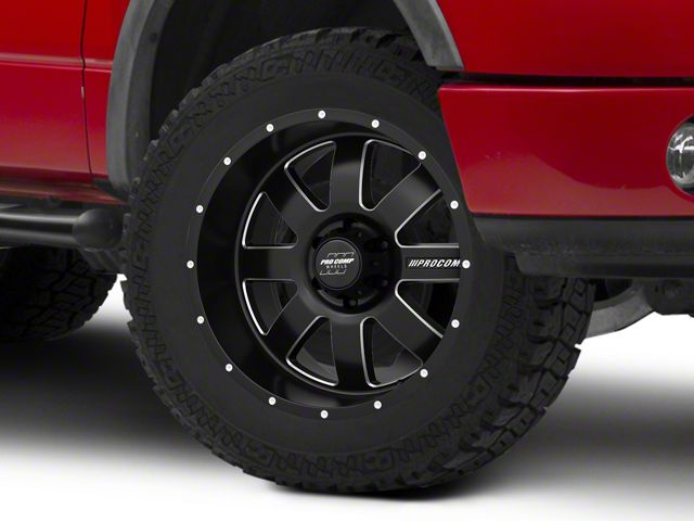Pro Comp Wheels Trilogy Satin Black 6-Lug Wheel; 20x10; -18mm Offset (04-08 F-150)