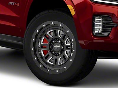 Pro Comp Wheels Cognito Satin Black Milled 6-Lug Wheel; 20x9; 0mm Offset (21-26 Yukon)