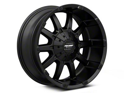 Pro Comp Wheels Gauge Satin Black 6-Lug Wheel; 20x9; -12mm Offset (21-25 Yukon)