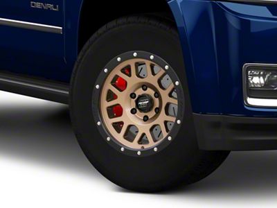 Pro Comp Wheels Vertigo Matte Bronze with Black Lip 6-Lug Wheel; 17x9; -6mm Offset (15-20 Yukon)