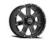 Pro Comp Wheels Inertia Satin Black Milled 6-Lug Wheel; 17x9; -6mm Offset (14-18 Sierra 1500)