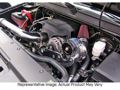 Procharger Stage II Intercooled Supercharger Complete Kit with P-1SC-1; Polished Finish (99-06 4.8L Sierra 1500)