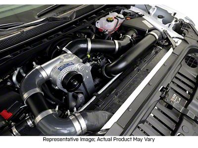 Procharger High Output Intercooled Supercharger Complete Kit with P-1SC-1; Black Finish (19-24 5.3L Sierra 1500)