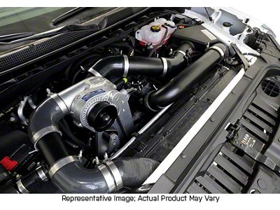 Procharger High Output Intercooled Supercharger Tuner Kit with P-1SC-1; Black Finish (19-24 5.3L Sierra 1500)