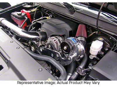 Procharger Stage II Intercooled Supercharger Complete Kit with P-1SC-1; Black Finish (99-06 5.3L Silverado 1500)