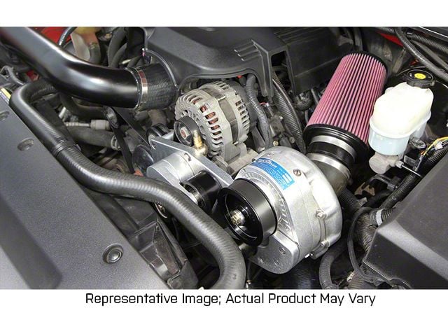 Procharger Stage II Intercooled Supercharger Tuner Kit with P-1SC-1; Polished Finish (07-09 6.0L Silverado 1500)