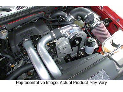 Procharger High Output Intercooled Supercharger Complete Kit with P-1SC; Satin Finish (97-03 5.4L F-150)