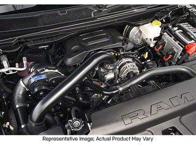 Procharger High Output Intercooled Supercharger Complete Kit with D-1SC; Black Finish (19-22 5.7L RAM 1500)