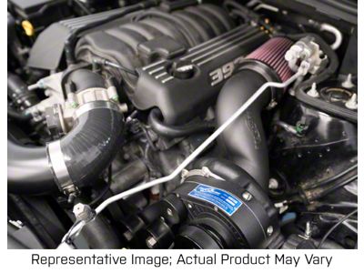 Procharger High Output Intercooled Supercharger Complete Kit with D-1SC; Satin Finish (19-23 5.7L RAM 1500 w/o eTorque)