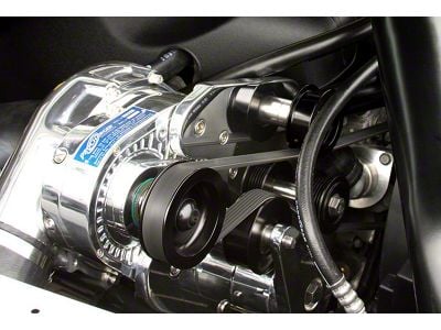 Procharger High Output Intercooled Supercharger Complete Kit with P-1SC-1; Satin Finish (09-10 5.7L RAM 1500)