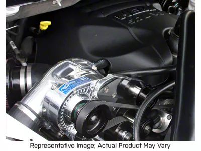 Procharger Stage II Intercooled Supercharger Complete Kit with P-1SC-1; Black Finish (09-18 5.7L RAM 1500)