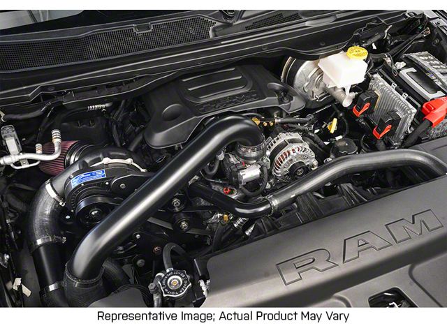 Procharger Stage II Intercooled Supercharger Complete Kit with P-1SC-1; Polished Finish (19-22 5.7L RAM 1500)