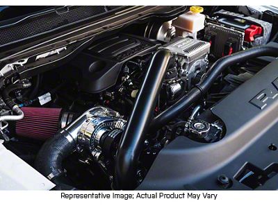 Procharger Stage II Intercooled Supercharger Tuner Kit with P-1SC-1; Satin Finish (19-24 5.7L RAM 1500 w/ eTorque)