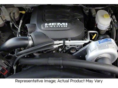 Procharger High Output Intercooled Supercharger Complete Kit with D-1SC; Black Finish (14-18 6.4L RAM 2500)