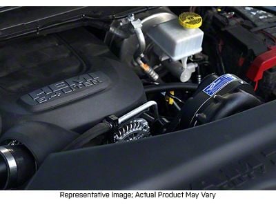 Procharger High Output Intercooled Supercharger Complete Kit with D-1SC; Polished Finish (19-21 6.4L RAM 3500)