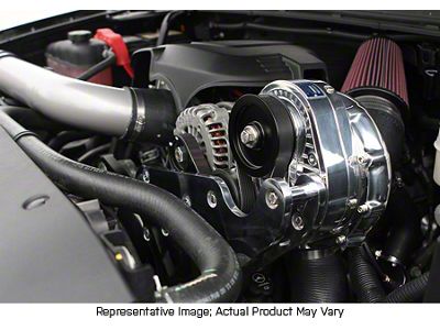 Procharger High Output Intercooled Supercharger Complete Kit with i-1; Polished Finish (07-13 V8 Silverado 1500)