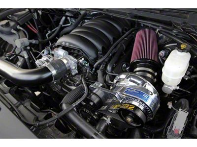 Procharger High Output Intercooled Supercharger Tuner Kit with P-1SC-1; Satin Finish (14-18 6.2L Silverado 1500)