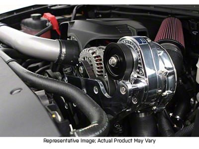Procharger High Output Intercooled Supercharger Complete Kit with i-1; Polished Finish (07-14 Tahoe)