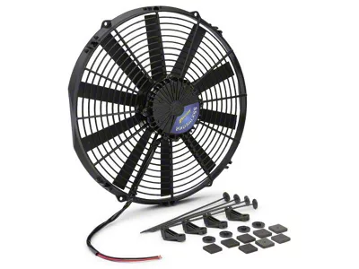 Proform 16-Inch Brushless Electric Radiator Fan; 3400 CFM (Universal; Some Adaptation May Be Required)