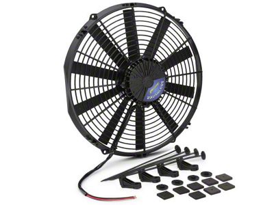 Proform 14-Inch Brushless Electric Radiator Fan; 2900 CFM (Universal; Some Adaptation May Be Required)