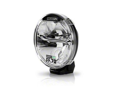 PROJECT X 7-Inch Series One FF.70 LED Auxiliary Light; Flood Beam (Universal; Some Adaptation May Be Required)