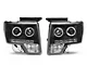 Raxiom Axial Series Black Projector Headlights w/ CCFL Halo (09-14 w/o Factory HID)
