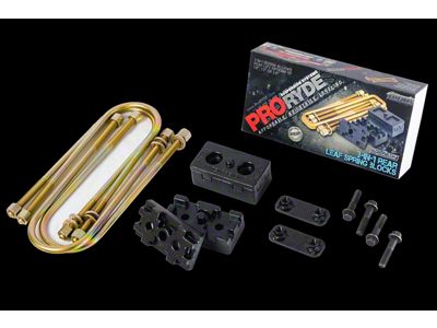 ProRYDE 3-in-1 Adjustable Rear Lift Block Kit (99-10 4WD F-250 Super Duty)