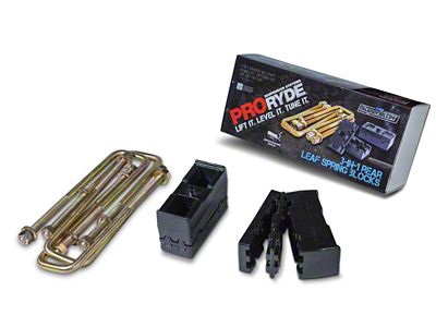 ProRYDE 3-in-1 Adjustable Rear Lift Block Kit (07-18 Silverado 1500)
