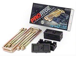 ProRYDE 3-in-1 Adjustable Rear Lift Block Kit (11-24 Silverado 3500 HD SRW)