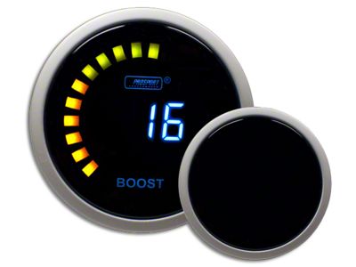 Prosport 52mm Digital Boost Gauge; Electrical; 45 PSI (Universal; Some Adaptation May Be Required)