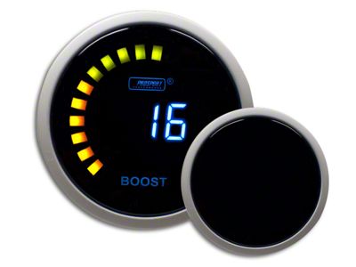 Prosport 52mm Digital Boost Gauge; Electrical; 45 PSI (Universal; Some Adaptation May Be Required)