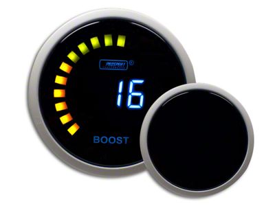 Prosport 52mm Digital Boost Gauge; Electrical; 45 PSI (Universal; Some Adaptation May Be Required)