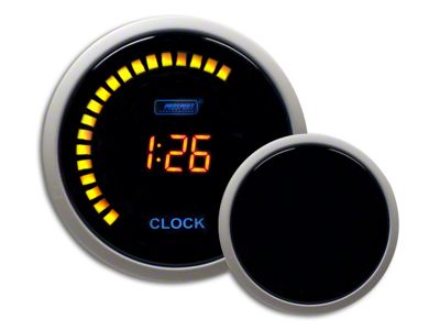 Prosport 52mm Performance Series Digital Clock; Amber (Universal; Some Adaptation May Be Required)