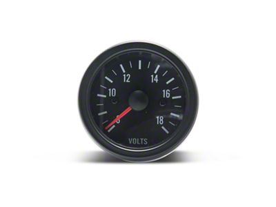 Prosport 52mm Digital Volt Gauge; Electrical; Blue (Universal; Some Adaptation May Be Required)