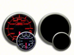 Prosport 60mm Premium Series Oil Temperature Gauge; Electrical; Amber/White (Universal; Some Adaptation May Be Required)